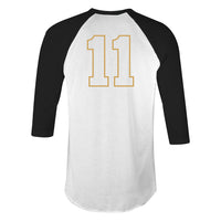 Hits 11 Champion® Raglan